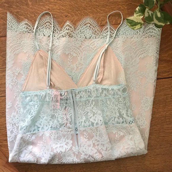 VS Eyelash Lace Slip Dress - Picture 4 of 6